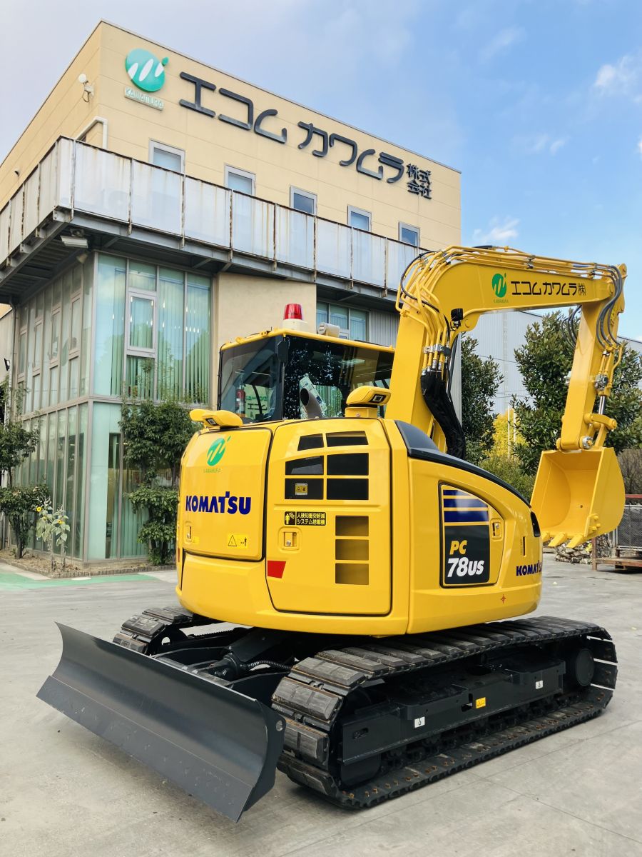 新車導入のお知らせ！コマツPC78！！】｜エコムカワムラ